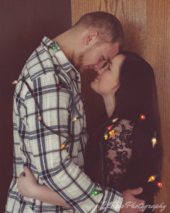 Christmas Couples Photography in Green Bay