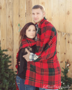 Christmas Couples Photography in Green Bay