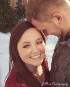 Christmas Couples Photography in Green Bay