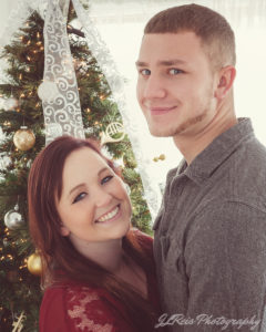 Christmas Couples Photography in Green Bay