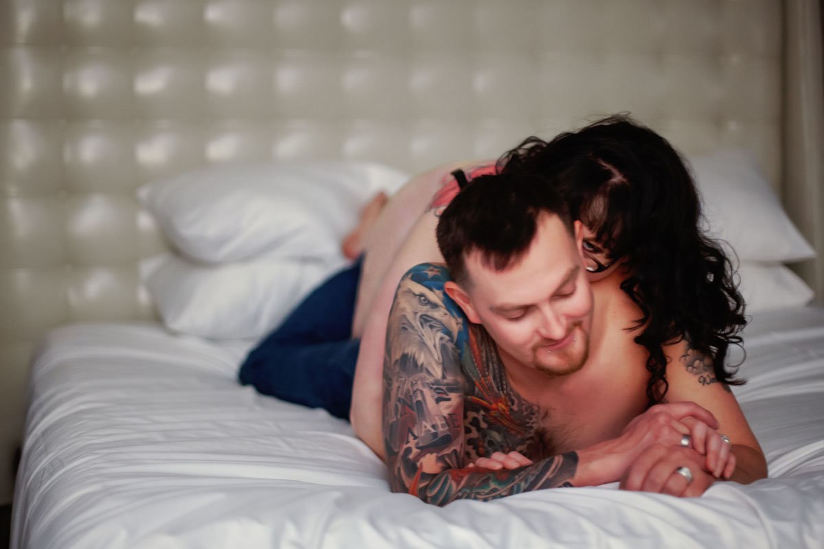Green Bay Couples Boudoir