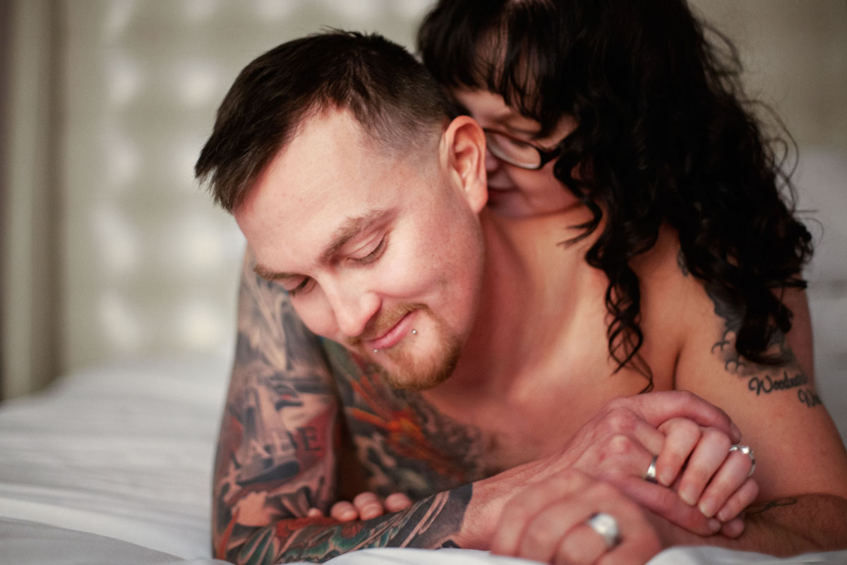 Green Bay Couples Boudoir